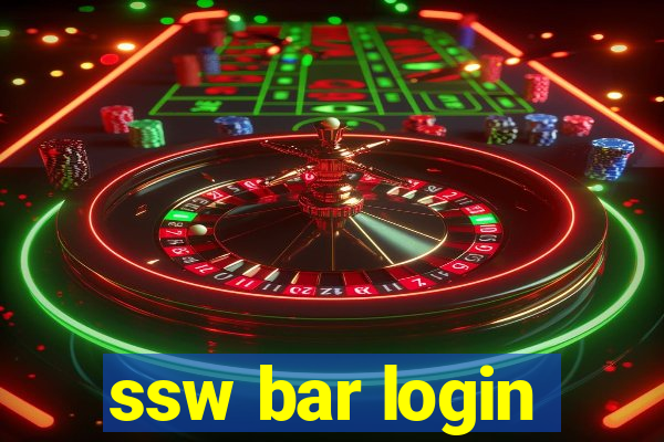 ssw bar login